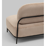 Диван Стоун велюр рельефный бежевый варинант исполнения - 4 | Loft Concept в Брянске