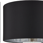 Настольная лампа с белым фактурным корпусом и черным абажуром Twisted варинант исполнения - 3 | Loft Concept в Брянске