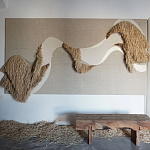 Декор настенный в Эко стиле Малибу wall panel Malibu Abstraction варинант исполнения - 1 | Loft Concept в Брянске