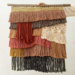 Текстильное Панно с бахромой варинант исполнения - 2 | Loft Concept в Брянске