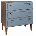 Комод серый из массива бука с 3-мя ящиками Wenge Light варинант исполнения - 1 | Loft Concept в Брянске