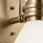 Бра с белым матовым плафоном в форме конуса Kichler варинант исполнения - 6 | Loft Concept в Брянске