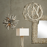 Люстра круглая в виде веток деревьев Natural Driftwood варинант исполнения - 5 | Loft Concept в Брянске