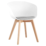 Стул из пластика с мягким сиденьем Eames варинант исполнения - 1 | Loft Concept в Брянске