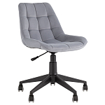 Мягкое компьютерное кресло Plushe Grey варинант исполнения - 1 | Loft Concept в Брянске