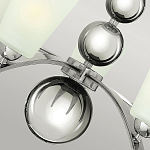 Люстра с матовыми конусными плафонами и декоративными элементами в форме шаров Hinkley варинант исполнения - 16 | Loft Concept в Брянске