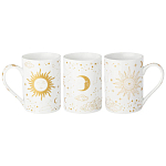 Кружка из фарфора с рисунком звезд и созвездий 300 мл Porcelain Astronomy Collection варинант исполнения - 1 | Loft Concept в Брянске