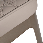 Стул барный светло-серый из экокожи Spectacular High Bar Stool варинант исполнения - 5 | Loft Concept в Брянске