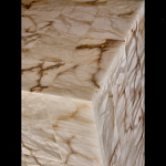 Торшер прямоугольный из натурального камня Calcite Geometry варинант исполнения - 10 | Loft Concept в Брянске