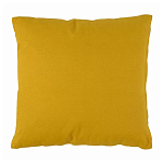 Подушка декоративная хлопковая горчичного цвета с абстрактным принтом Elysian Flow Sunset варинант исполнения - 2 | Loft Concept в Брянске