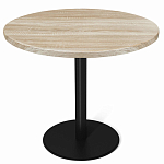 Стол обеденный с круглой столешницей светлый дуб Harris Collection варинант исполнения - 1 | Loft Concept в Брянске