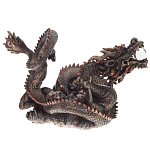 Декоративная статуэтка Дракон Фуцанлун Fuzanglong Dragon Brown Statuette варинант исполнения - 1 | Loft Concept в Брянске