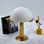 Настольная лампа c абажуром в форме купола из натурального камня  Heavenly Harmony варинант исполнения - 4 | Loft Concept в Брянске