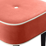 Квадратный мягкий пуф на черных ножках Winton Pouf Square варинант исполнения - 16 | Loft Concept в Брянске