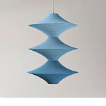 Подвесной вязаный голубой светильник «Звезда Востока 03» варинант исполнения - 1 | Loft Concept в Брянске