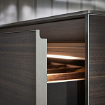 Кухонный гарнитур из массива дерева и камня HI-LINE 6 FRAME DOOR Dada Engenereed Kitchen варинант исполнения - 9 | Loft Concept в Брянске