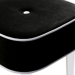 Квадратный мягкий пуф на белых ножках Winton Pouf Square варинант исполнения - 10 | Loft Concept в Брянске