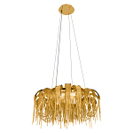 Люстра круглая подвесная с металлическими дугами и длинными цепочками 80 см Atlantis Chain варинант исполнения - 12 | Loft Concept в Брянске