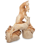 Статуэтка из дерева лошади Animals of the World 25 варинант исполнения - 2 | Loft Concept в Брянске