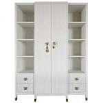 Большой шкаф с витриной Elsa Dreams White варинант исполнения - 6 | Loft Concept в Брянске