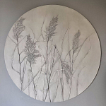 Ботаническое панно Тростник 3 варинант исполнения - 1 | Loft Concept в Брянске