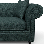 Мебельная ткань Шенилл темно-зеленый цвет 138 см T4-39 варинант исполнения - 6 | Loft Concept в Брянске