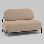 Диван Стоун велюр рельефный бежевый варинант исполнения - 1 | Loft Concept в Брянске