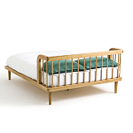 Кровать из массива дуба с пружинным блоком Mateta варинант исполнения - 4 | Loft Concept в Брянске