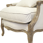 Кресло Ava Classical Armchair beige flax варинант исполнения - 4 | Loft Concept в Брянске