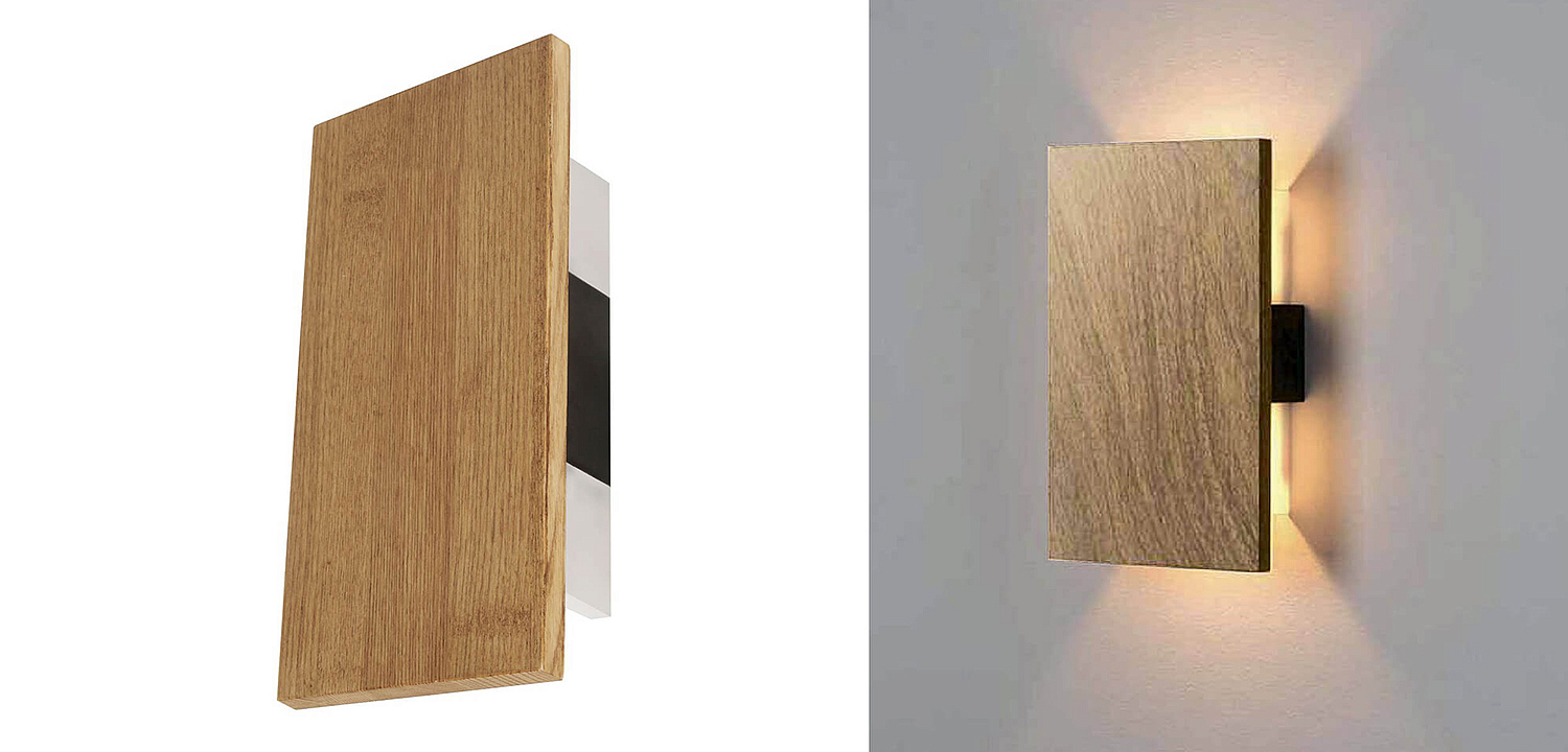 Бра Jordy Wooden Slab Wall Lamp Бра Jordy Wooden Slab Wall Lamp - Loft-Concept в Брянске