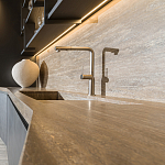 Кухонный гарнитур с раздвижными дверцами TIVALÌ 2.0 BY YABU PUSHELBERG Dada Engenereed Kitchen варинант исполнения - 6 | Loft Concept в Брянске