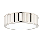 Потолочный светильник с гофрированным серебрянным абажуром Millennium варинант исполнения - 1 | Loft Concept в Брянске