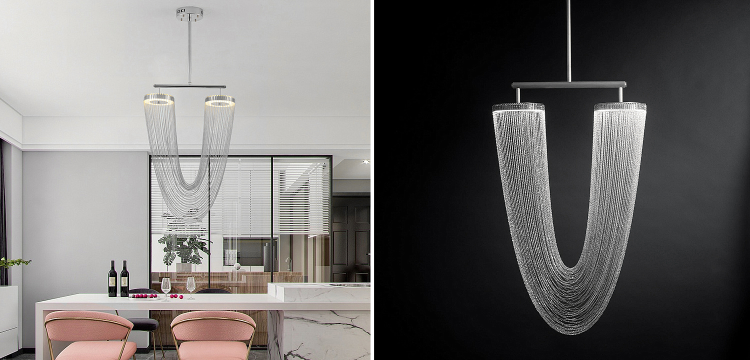 Люстра Otero Silver Larose Guyon Люстра Otero Silver Larose Guyon - Loft-Concept в Брянске