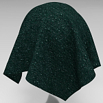 Мебельная ткань Шенилл темно-зеленый цвет 138 см T4-36 варинант исполнения - 2 | Loft Concept в Брянске