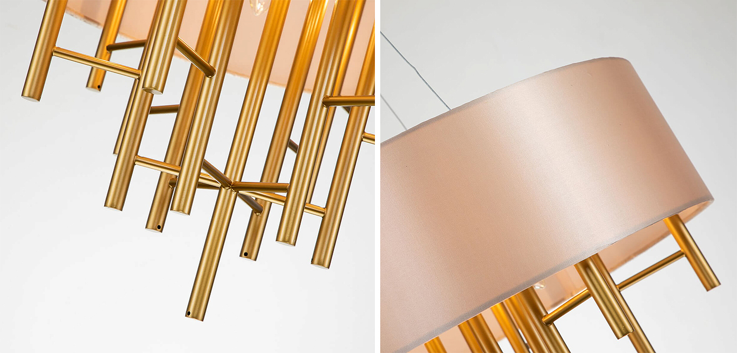 Люстра Oswell Lampshade Chandelier Люстра Oswell Lampshade Chandelier - Loft-Concept в Брянске