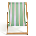 Шезлонг из акации и ткани Argentina варинант исполнения - 4 | Loft Concept в Брянске