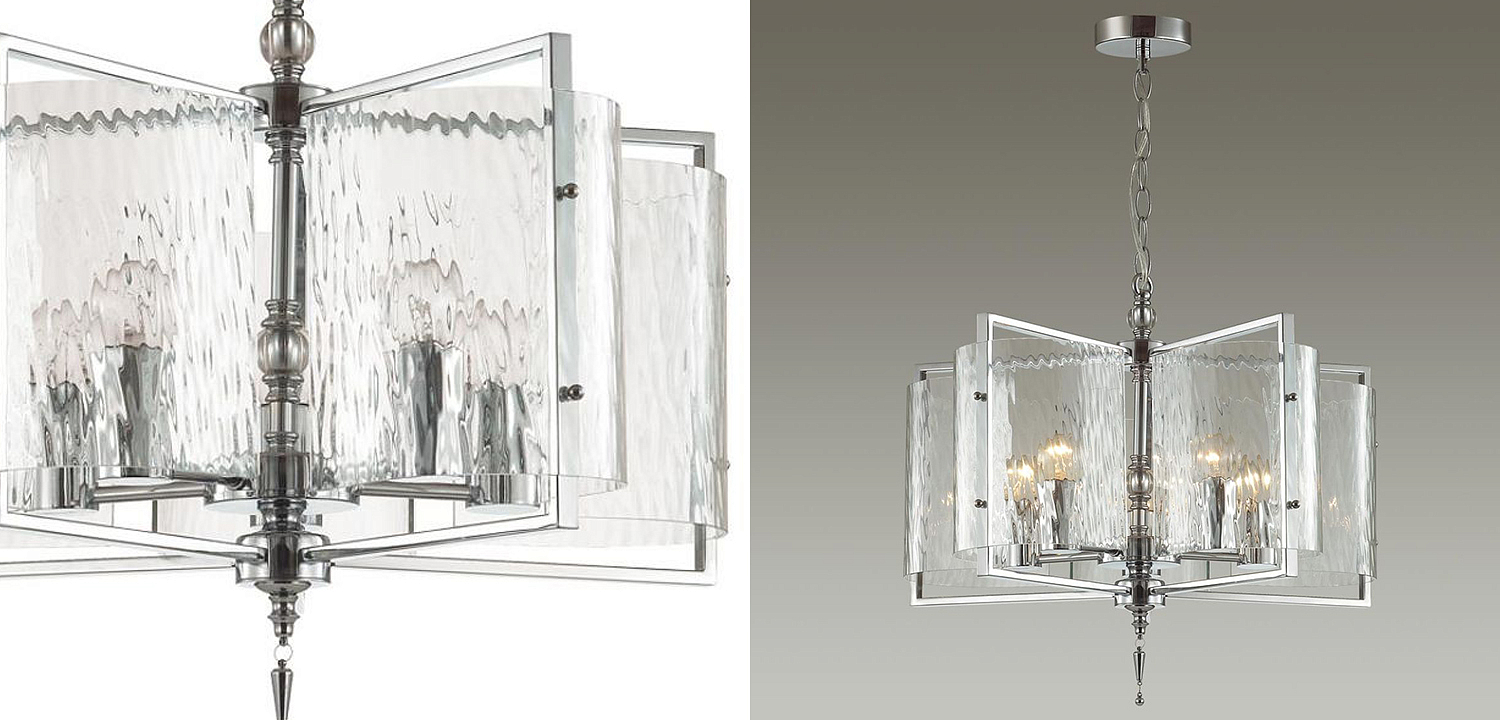 Люстра Karissa Chrome Chandelier 48 Люстра Karissa Chrome Chandelier 48 - Loft-Concept в Брянске