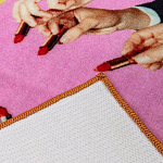 Коврик Seletti Lipstick Pink варинант исполнения - 1 | Loft Concept в Брянске