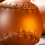 Дизайнерский кожаный пуф в виде бейсбольного мяча Poltronova Joe Ball Pouf варинант исполнения - 8 | Loft Concept в Брянске