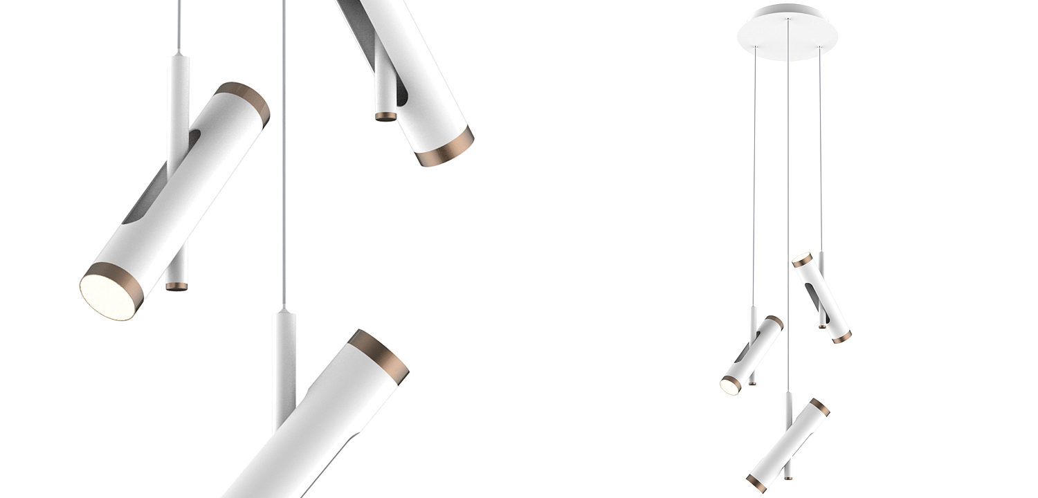 Люстра Rainer Chandelier Trio white Люстра Rainer Chandelier Trio white - Loft-Concept в Брянске