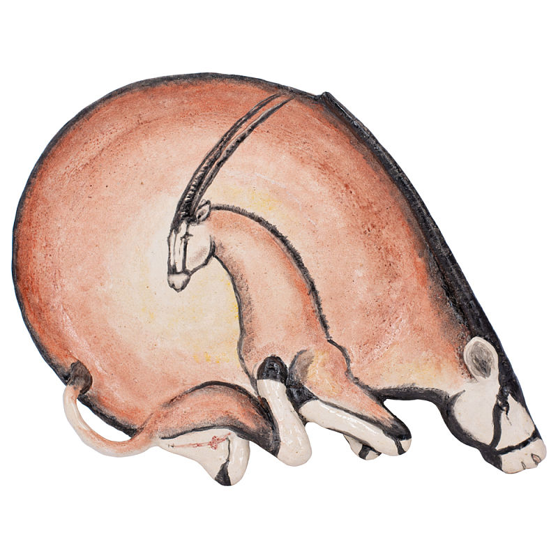 Блюдо Safari Oryx Ardmore style Коричневый Блюдо Safari Oryx Ardmore style Коричневый в Брянске | Loft Concept