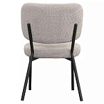 Стул мягкий с серо-бежевой буклированной обивкой Inspiration from Provence варинант исполнения - 4 | Loft Concept в Брянске