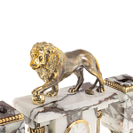 Настольный письменный набор из мрамора с декором в виде льва в подарочной упаковке Marble Accessory варинант исполнения - 3 | Loft Concept в Брянске