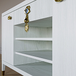 Комод-буфет Elsa Dreams White с открытыми полками   варинант исполнения - 7 | Loft Concept в Брянске