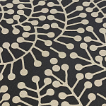 Подушка декоративная черного цвета Blossom Essence Grace варинант исполнения - 4 | Loft Concept в Брянске