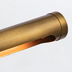 Светильник для картин цвета латунь с длинным цилиндрическим плафоном Alora варинант исполнения - 3 | Loft Concept в Брянске