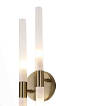 Бра с двумя цилиндрическими матовыми плафонами на круглом основании Delta Light варинант исполнения - 3 | Loft Concept в Брянске