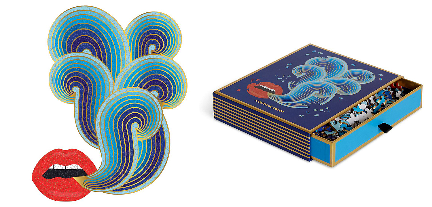 Пазлы LIPS SHAPED PUZZLE Jonathan Adler Пазлы LIPS SHAPED PUZZLE Jonathan Adler - Loft-Concept в Брянске