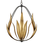 Люстра грушевидной формы с волнистыми листьями Foliage of Leaf Forms варинант исполнения - 2 | Loft Concept в Брянске