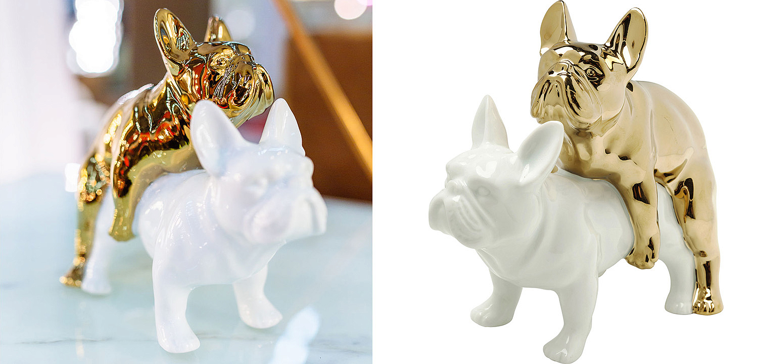 Статуэтка Bulldog Lovers Статуэтка Bulldog Lovers - Loft-Concept в Брянске